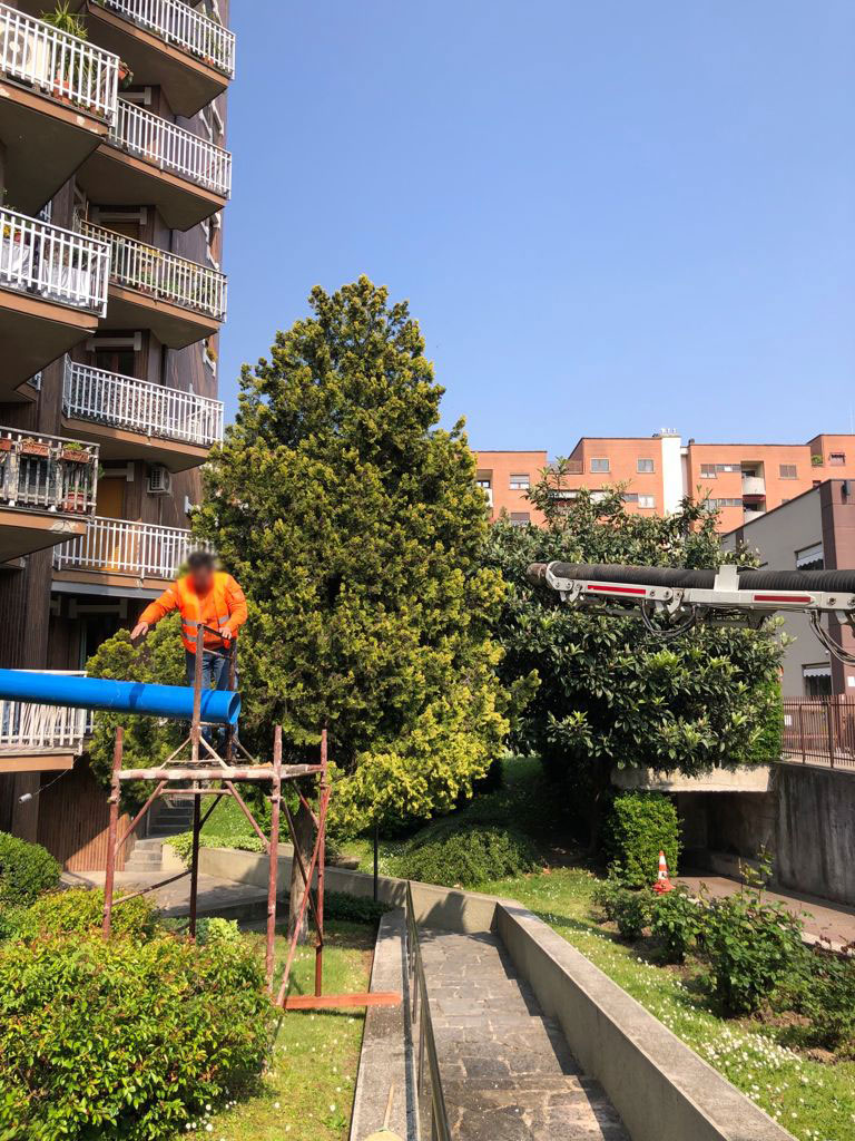 aspirazione macerie
